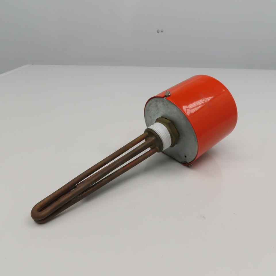 Tempco TSP02082 120V 1500W Immersion Heater W/ Thermostat  8" Deep 1-1/4" NPT