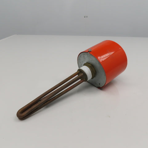 Tempco TSP02082 120V 1500W Immersion Heater W/ Thermostat  8" Deep 1-1/4" NPT