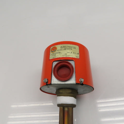 Tempco TSP02082 120V 1500W Immersion Heater W/ Thermostat  8" Deep 1-1/4" NPT