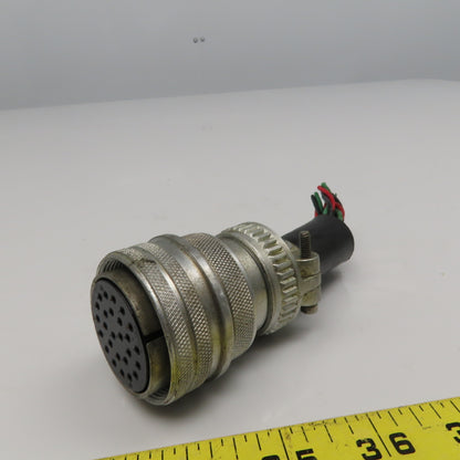 Amphenol 3057-16A 28-12S 26 Position Solder Cup Female Circular Connector