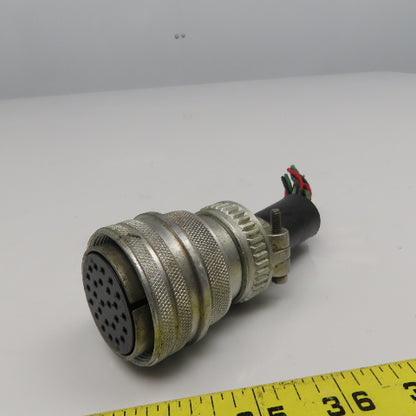 Amphenol 3057-16A 28-12S 26 Position Solder Cup Female Circular Connector