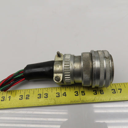 Amphenol 3057-16A 28-12S 26 Position Solder Cup Female Circular Connector