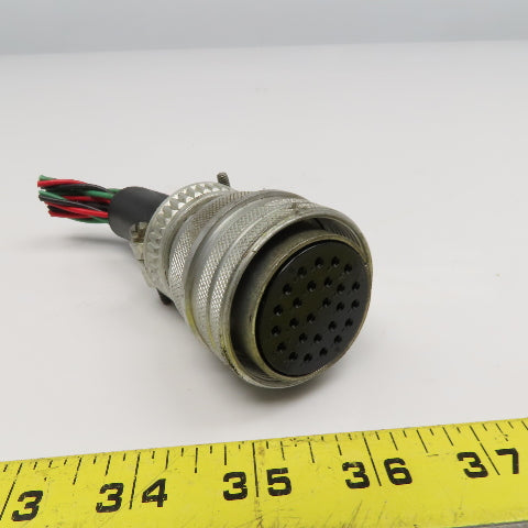 Amphenol 3057-16A 28-12S 26 Position Solder Cup Female Circular Connector