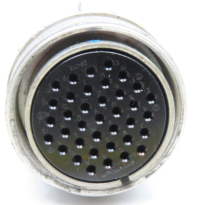 Amphenol 3057-16A 29-21S 37 Position Solder Cup Female Circular Connector
