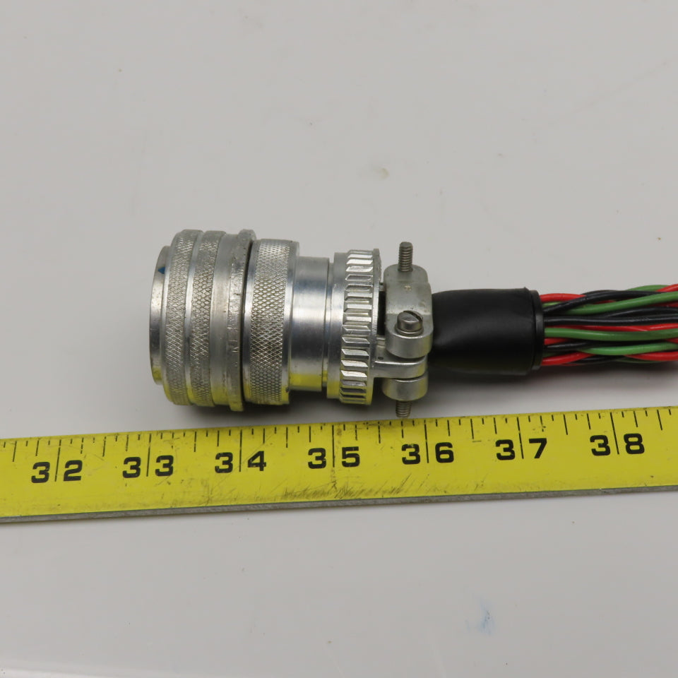 Amphenol 3057-16A 29-21S 37 Position Solder Cup Female Circular Connector