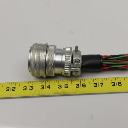Amphenol 3057-16A 29-21S 37 Position Solder Cup Female Circular Connector