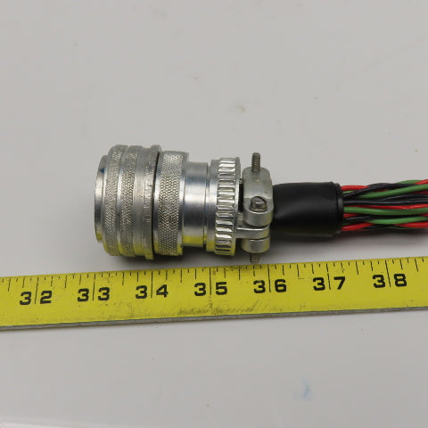 Amphenol 3057-16A 29-21S 37 Position Solder Cup Female Circular Connector