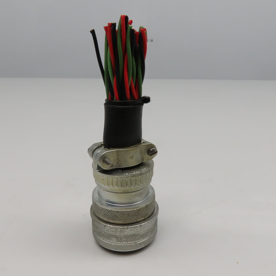 Amphenol 3057-16A 29-21S 37 Position Solder Cup Female Circular Connector