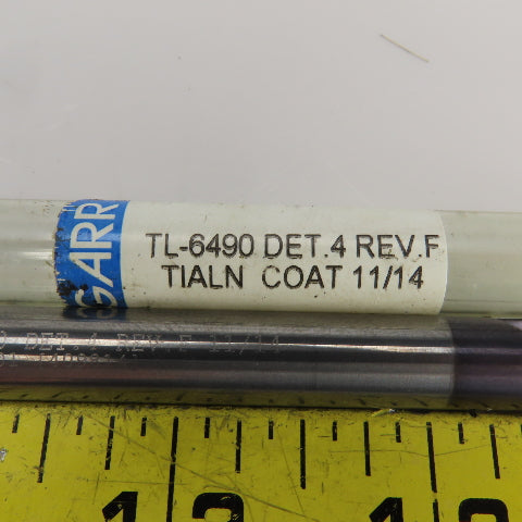 Garr TL-6490 118° Solid Carbide Subland Step Drill 3/8" Cut Diam 2 Flute 4" OAL