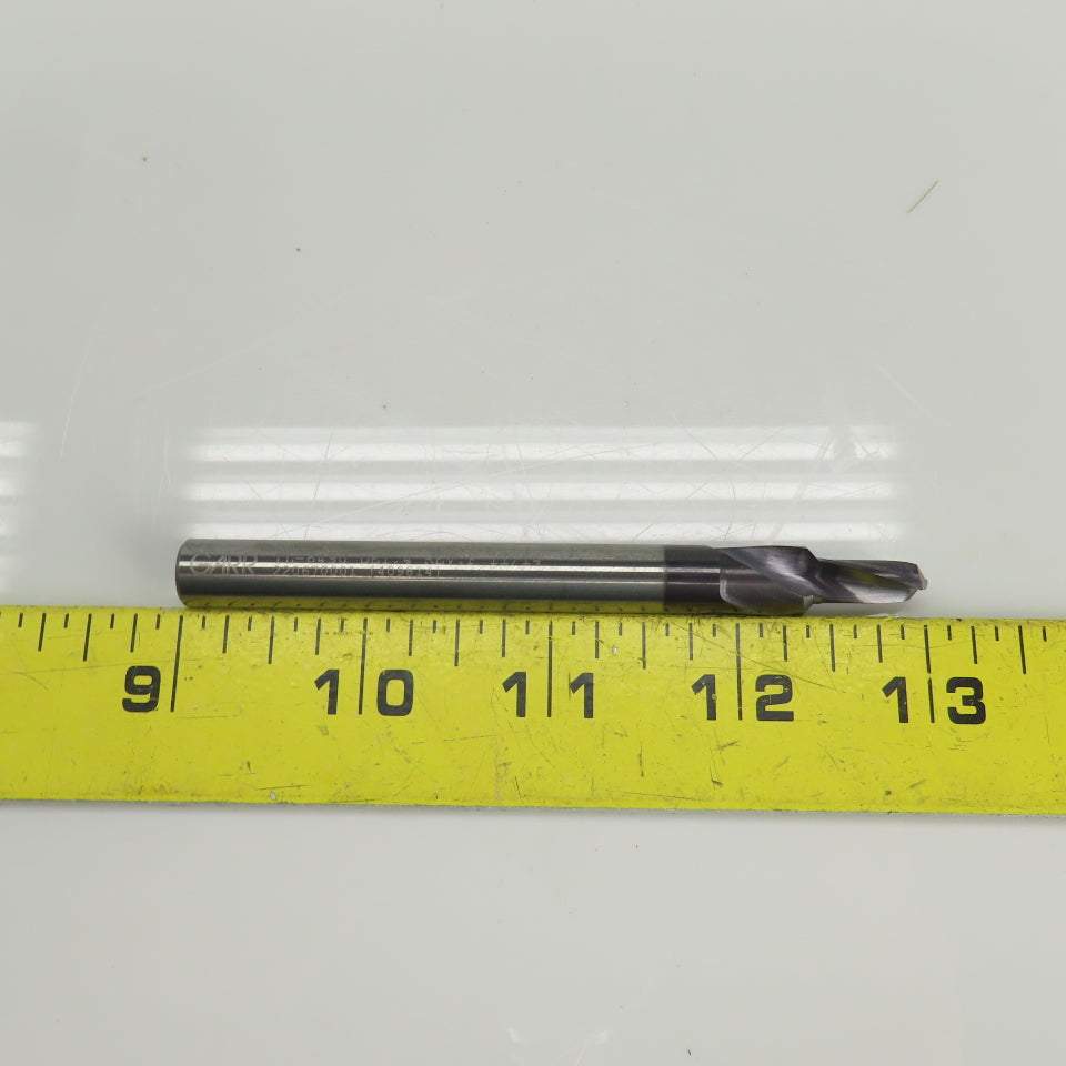 Garr TL-6490 118° Solid Carbide Subland Step Drill 3/8" Cut Diam 2 Flute 4" OAL