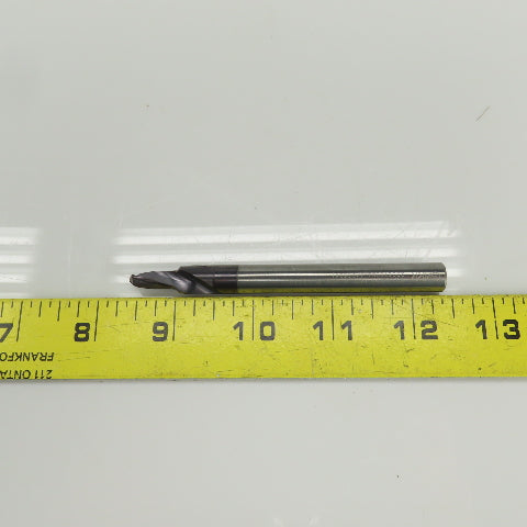 Garr TL-6490 118° Solid Carbide Subland Step Drill 3/8" Cut Diam 2 Flute 4" OAL