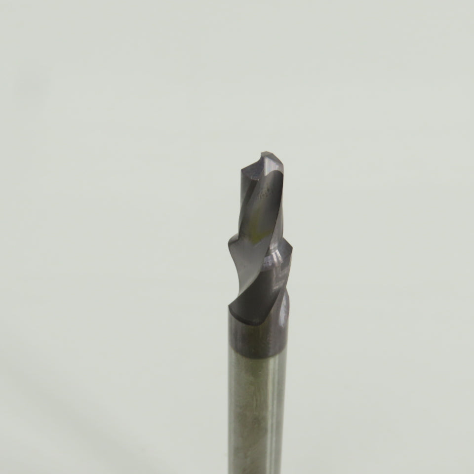 Garr TL-6490 118° Solid Carbide Subland Step Drill 3/8" Cut Diam 2 Flute 4" OAL