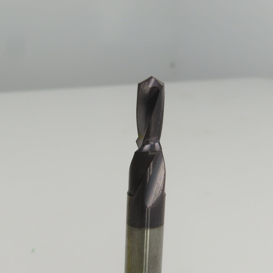 Garr TL-6490 118° Solid Carbide Subland Step Drill 3/8" Cut Diam 2 Flute 4" OAL