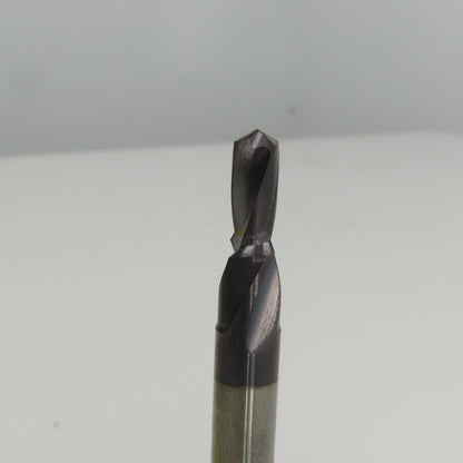 Garr TL-6490 118° Solid Carbide Subland Step Drill 3/8" Cut Diam 2 Flute 4" OAL