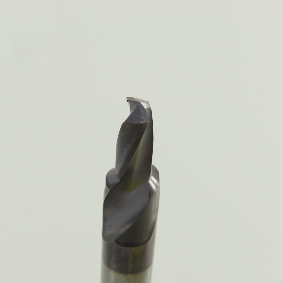 Garr TL-6490 118° Solid Carbide Subland Step Drill 3/8" Cut Diam 2 Flute 4" OAL