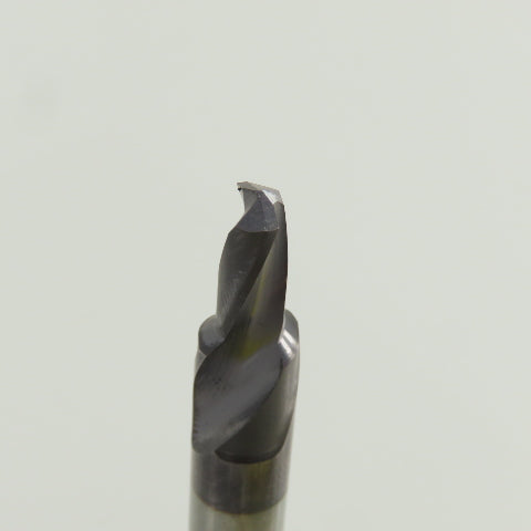Garr TL-6490 118° Solid Carbide Subland Step Drill 3/8" Cut Diam 2 Flute 4" OAL