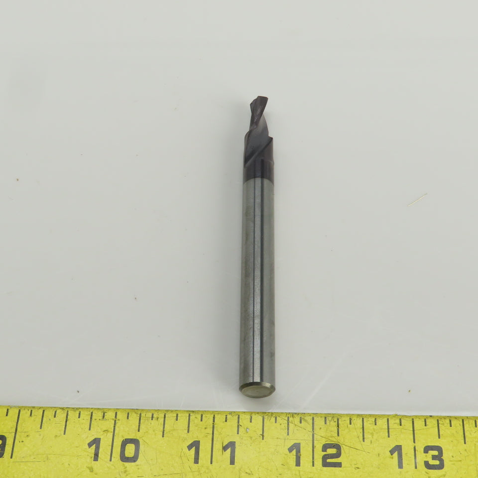 Garr TL-6490 118° Solid Carbide Subland Step Drill 3/8" Cut Diam 2 Flute 4" OAL