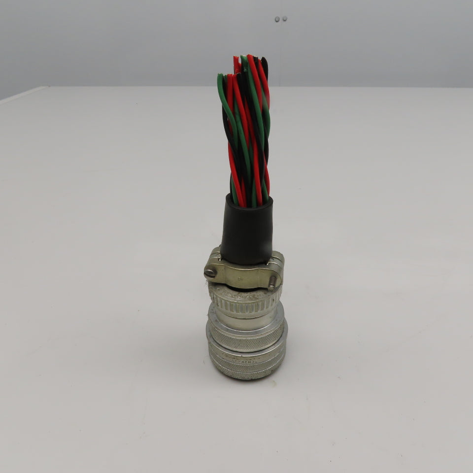 Amphenol 3057-16A 28-21P 37 Position Male Pin Circular Connector