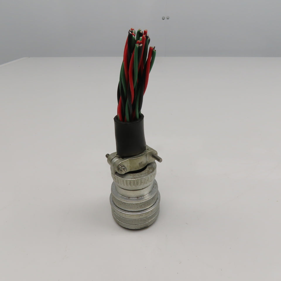 Amphenol 3057-16A 28-21P 37 Position Male Pin Circular Connector