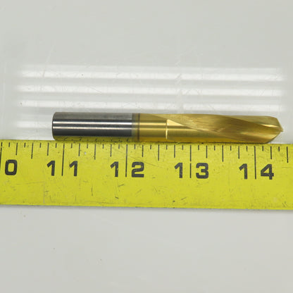 Drill Monster 460-104531 140° Solid Carbide Screw Machine Drill 29/64" Cut Diam