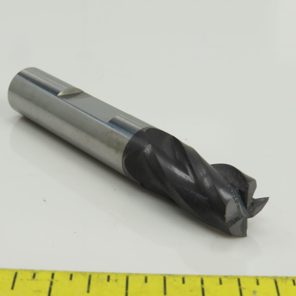 TL-6490 90° Carbide End Mill 4 Flute 1/2" Cut Diam 1.1600 Cut Length 	1/2" Shank