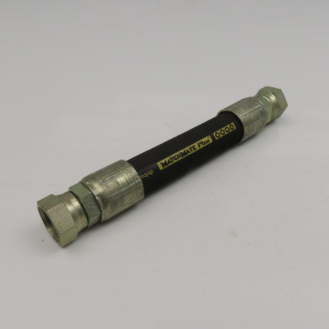 Aeroquip 1" (-16) JIC Flare Female Swivel Hydraulic Hose Assembly 12-7/16" OAL
