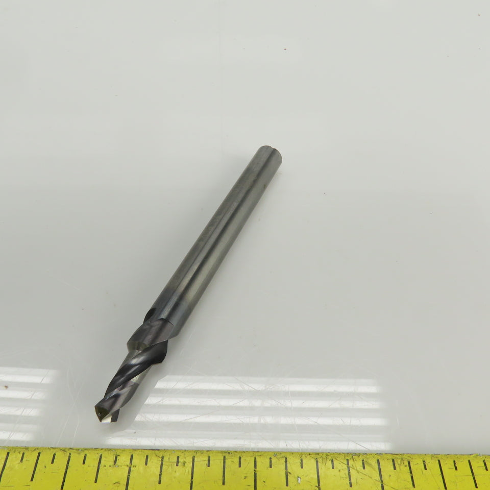 Garr TL6490 135° Coolant Thru Solid Carbide Step Drill 3/8" Cut Diam 3-3/4" OAL