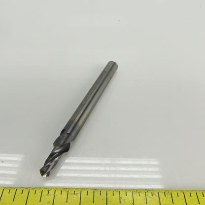 Garr TL6490 135° Coolant Thru Solid Carbide Step Drill 3/8" Cut Diam 3-3/4" OAL