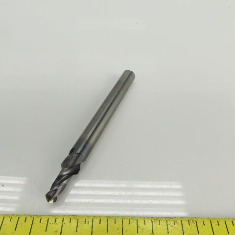 Garr TL6490 135° Coolant Thru Solid Carbide Step Drill 3/8" Cut Diam 3-3/4" OAL