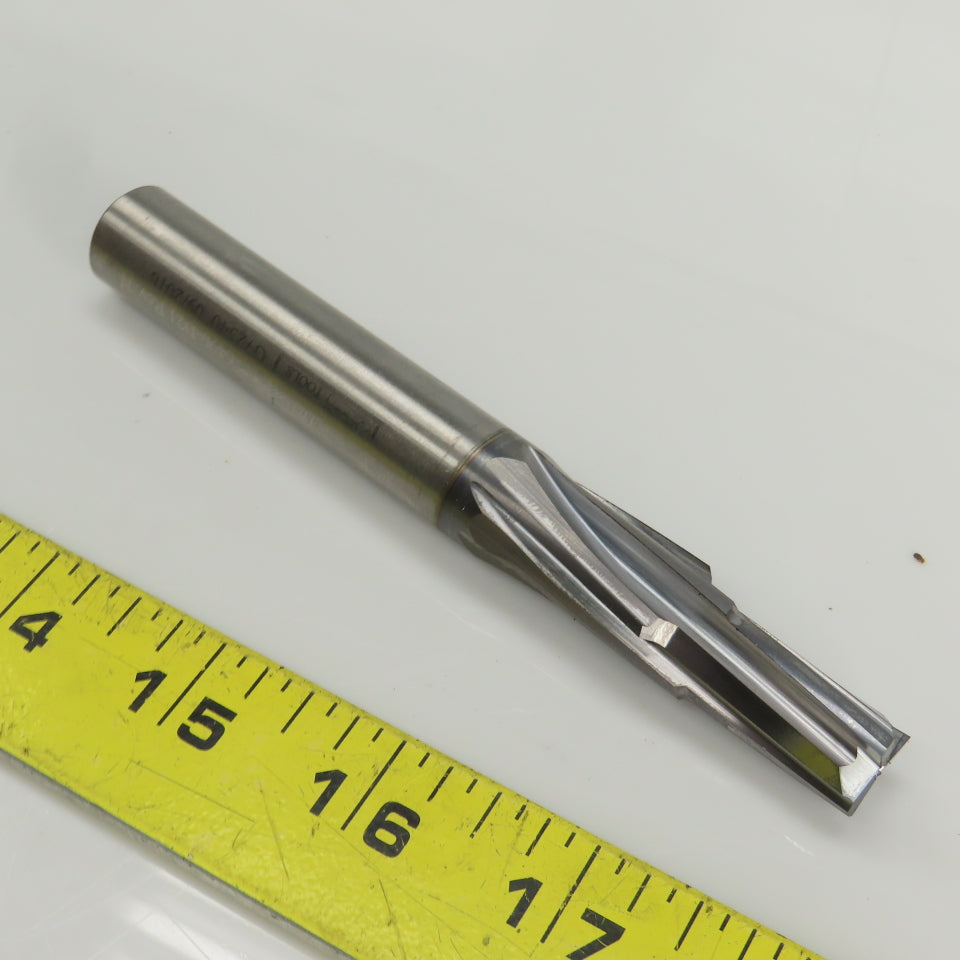 Little Rock 1/2" x 5/8" 2 Step 3 Flute Carbide Tipped End Mill 5" OAL 2-1/4" LOC