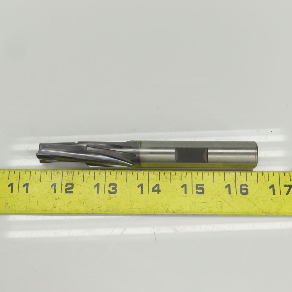 Little Rock 1/2" x 5/8" 2 Step 3 Flute Carbide Tipped End Mill 5" OAL 2-1/4" LOC