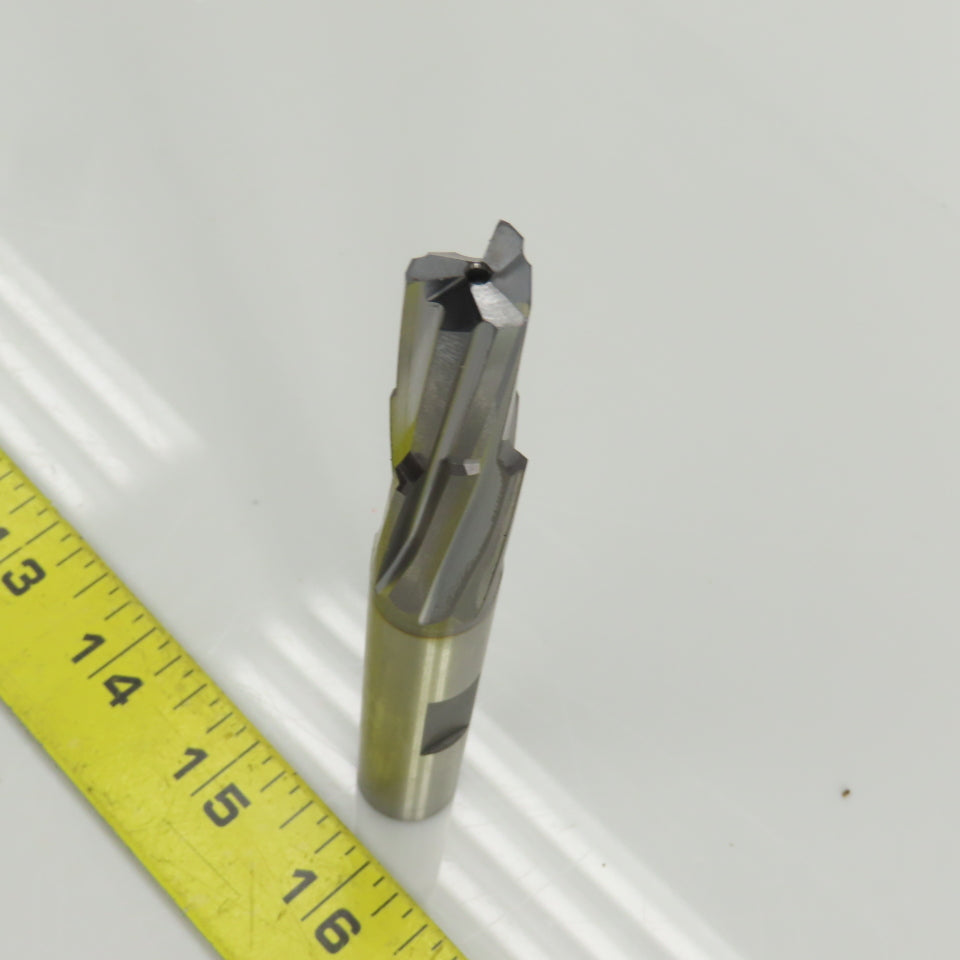 Little Rock 1/2" x 5/8" 2 Step 3 Flute Carbide Tipped End Mill 5" OAL 2-1/4" LOC