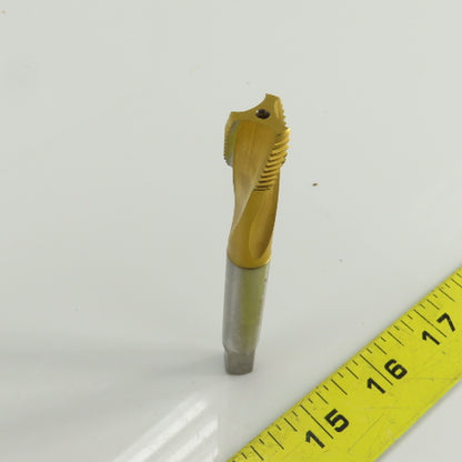 Emuge 2D-ZBF-TIN 9/16"-18UNF-2BX TiN Coat Modified Bottoming Tap 3 Flute