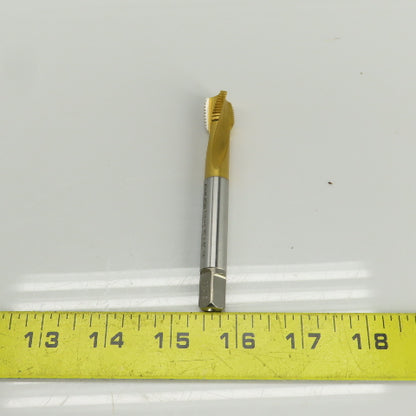 Emuge 2D-ZBF-TIN 9/16"-18UNF-2BX TiN Coat Modified Bottoming Tap 3 Flute