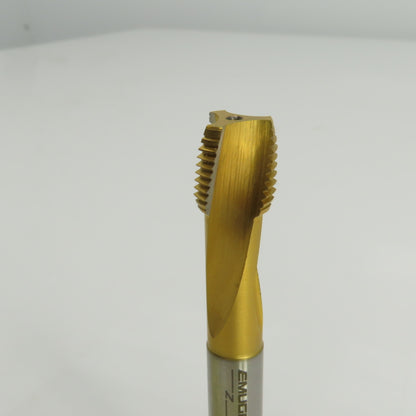 Emuge 2D-ZBF-TIN 9/16"-18UNF-2BX TiN Coat Modified Bottoming Tap 3 Flute