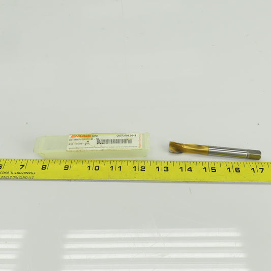 Emuge 2D-ZBF-TIN 9/16"-18UNF-2BX TiN Coat Modified Bottoming Tap 3 Flute