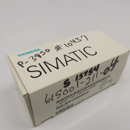 Siemens 1P6ES7131-1BH00-0XB0 Digital Input Module 16x24VDC
