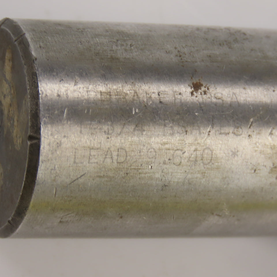 Brubaker 2 Flute HSS Ball Nose Center Cutting End Mill 1.700 Cut Diam 4" OAL
