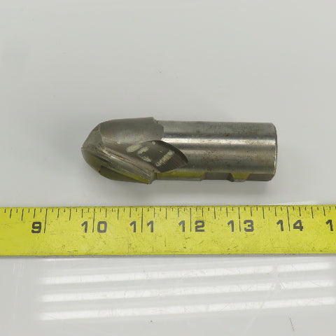 Brubaker 2 Flute HSS Ball Nose Center Cutting End Mill 1.700 Cut Diam 4" OAL