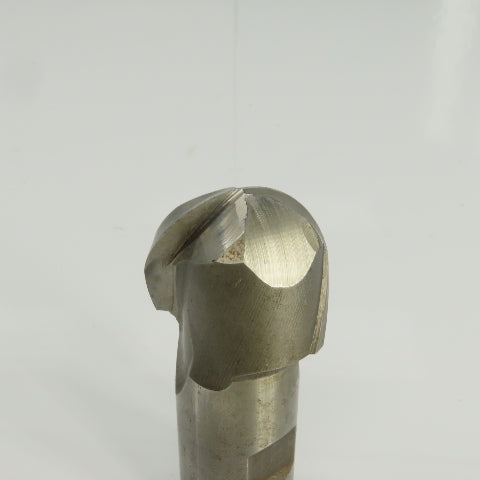 Brubaker 2 Flute HSS Ball Nose Center Cutting End Mill 1.700 Cut Diam 4" OAL