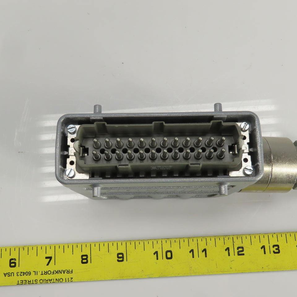 Wieland 70.310.2440.0 Rectangular Connector M 24Signal/1 Ground 400V 16A