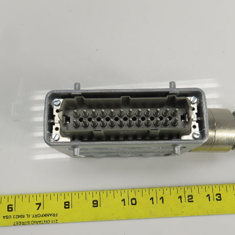 Wieland 70.310.2440.0 Rectangular Connector M 24Signal/1 Ground 400V 16A