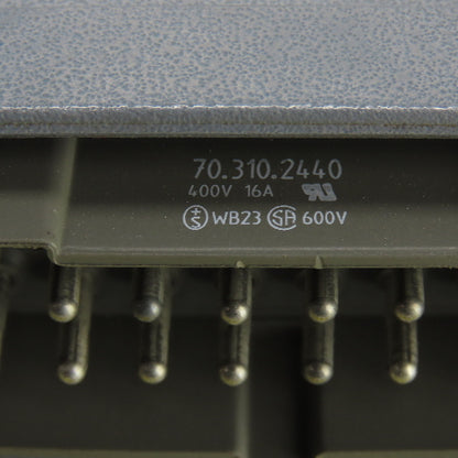 Wieland 70.310.2440.0 Rectangular Connector M 24Signal/1 Ground 400V 16A