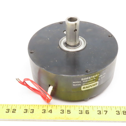Magpowr PSB120S1R Sofstep 90VDC Magnetic Particle Clutch 3/4" OD x 1/2" ID Bore