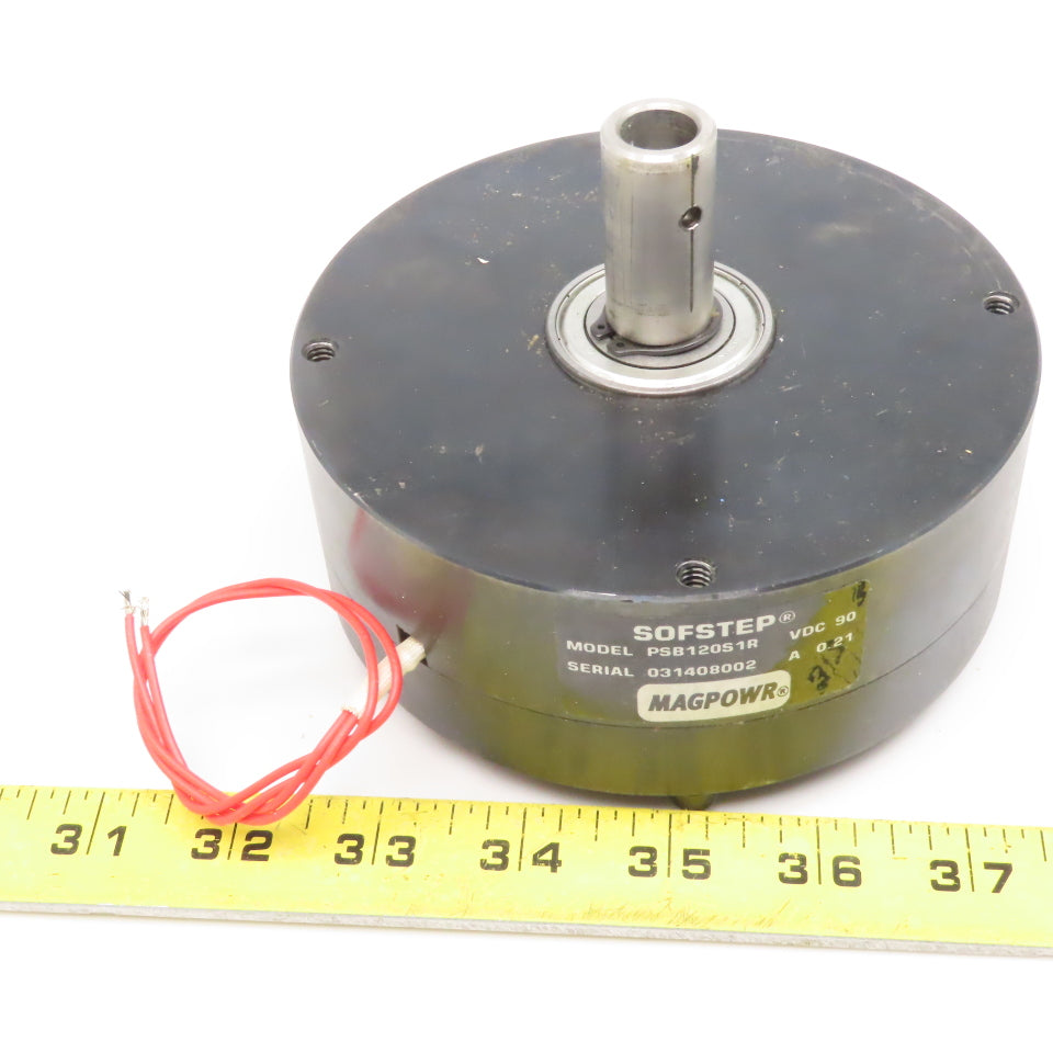 Magpowr PSB120S1R Sofstep 90VDC Magnetic Particle Clutch 3/4" OD x 1/2" ID Bore