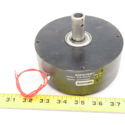 Magpowr PSB120S1R Sofstep 90VDC Magnetic Particle Clutch 3/4" OD x 1/2" ID Bore