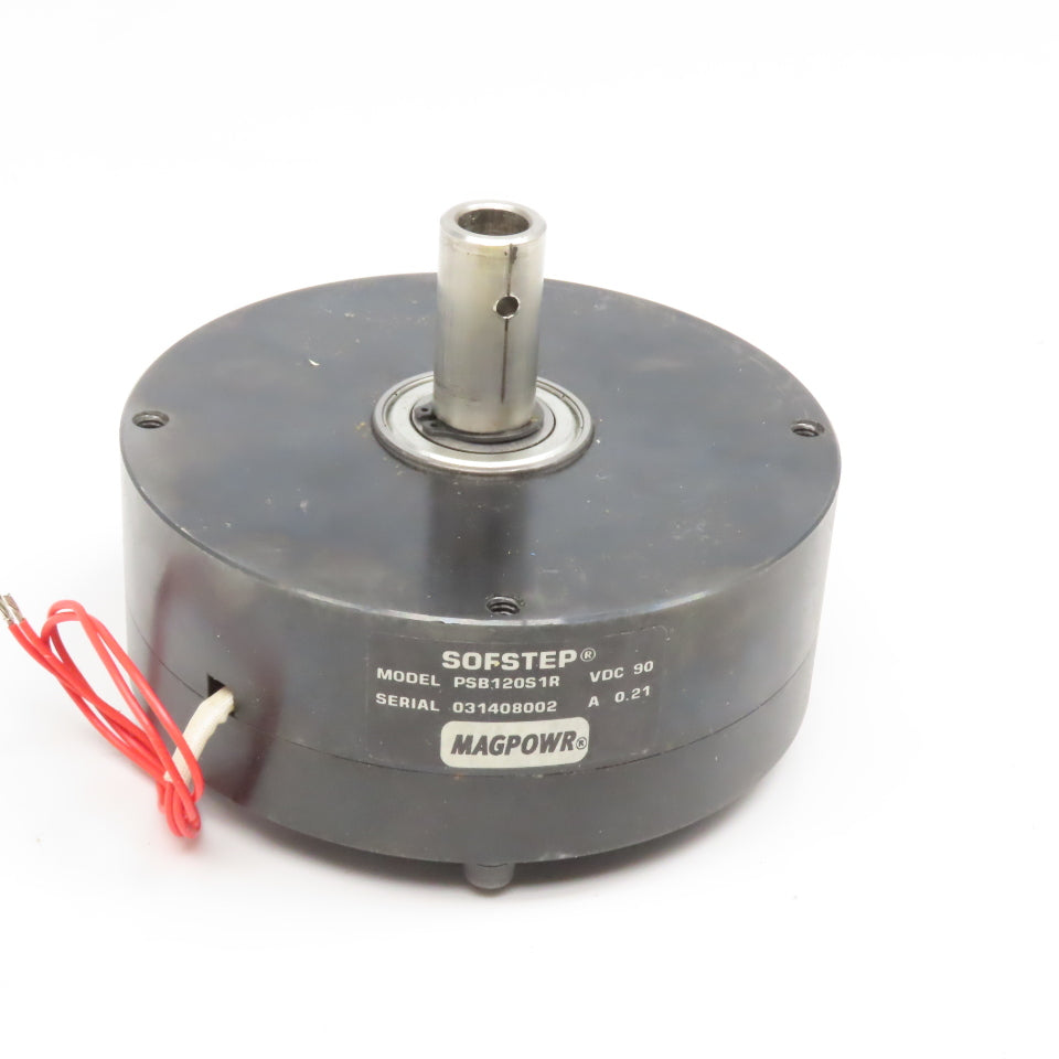 Magpowr PSB120S1R Sofstep 90VDC Magnetic Particle Clutch 3/4" OD x 1/2" ID Bore