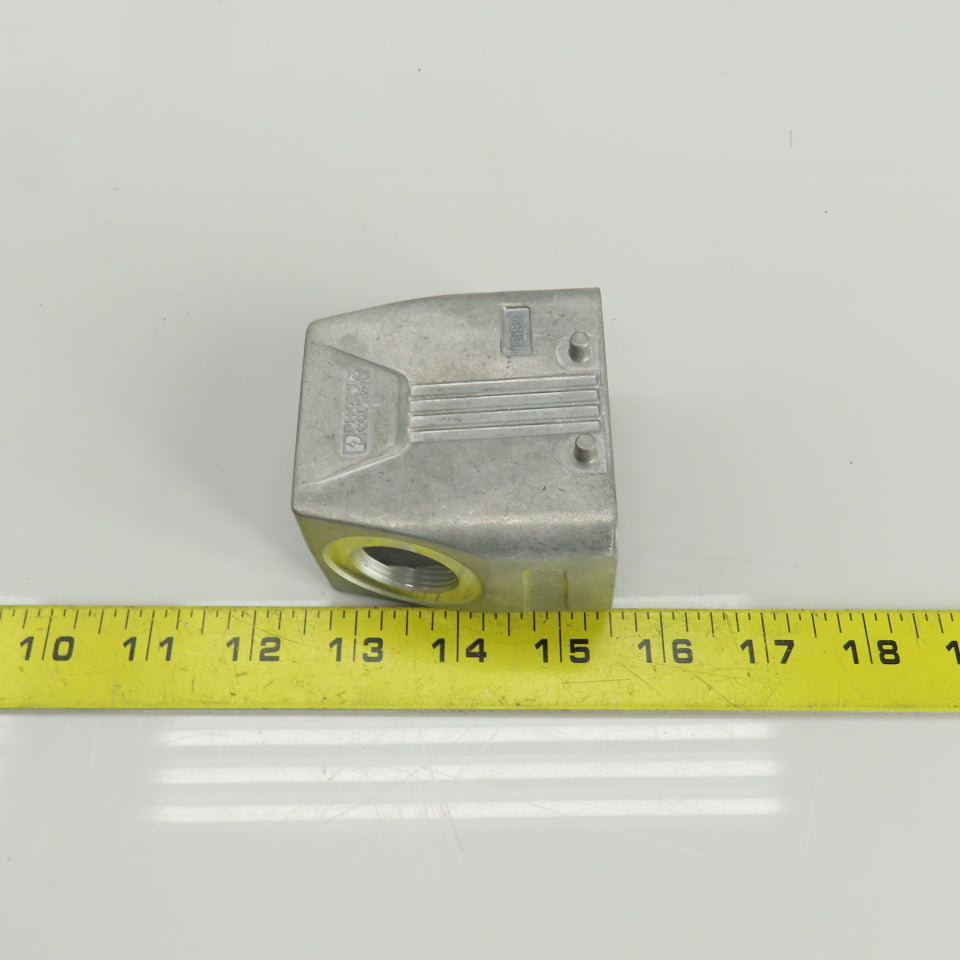 Phoenix Contact HC-STA-B10-HHFD-1STM25-EL-AL Aluminum Sleeve Housing 72mm x 44mm