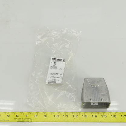 Phoenix Contact HC-STA-B10-HHFD-1STM25-EL-AL Aluminum Sleeve Housing 72mm x 44mm