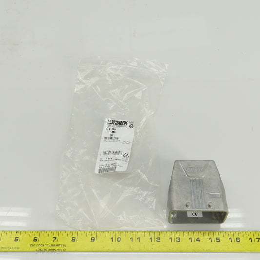 Phoenix Contact HC-STA-B10-HHFD-1STM25-EL-AL Aluminum Sleeve Housing 72mm x 44mm